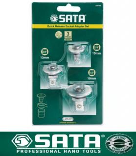 SATA Sada adaptérov pre kľúče s račňou 1/4" 1/2" 3/8"