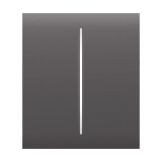 Ajax CenterButton (2-gang) - Stredové tlačidlo (spínač radenia 5) Farba: Grey