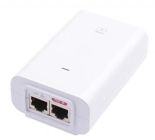 Ubiquiti U-POE-af - Gigabitový PoE Injektor 48V/0.32A (15,4W) - biely