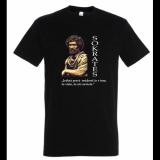 Sokrates čierne tričko