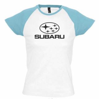 Tričko s motívom Subaru - dámske