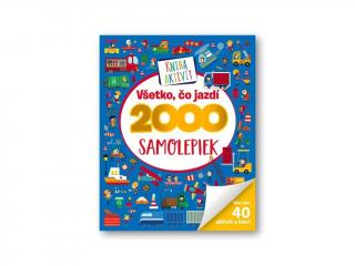 2000 samolepiek - Všetko, čo jazdí