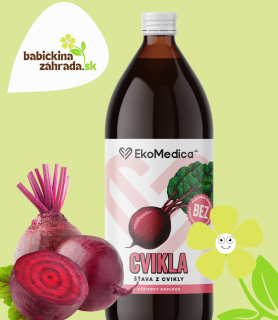 Ekomedica Šťava Cvikla 100% 1 l
