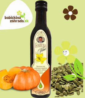 Oljarna Fram | Fortuna Vitae Tekvicový olej s organicky viazaným jódom 250ml