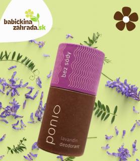 Ponio | Deodorant (pazúch) bez sódy Lavandin 60g