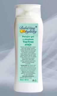 Babiččiny bylinky - Pečující gel s obsahem TeaTree oleje 300 ml - Akce