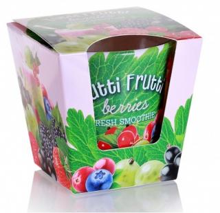 Bartek Candles Svíčka vonná ve skle Tutti Frutti berries 115 g