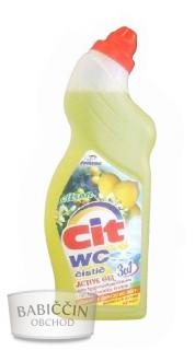 Dochema-WC čistič aktivní gel-žlutý citrón-750 ml