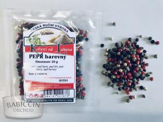 Kořeni od Lubana Pepř barevný 20 g - 50g