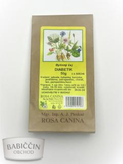 Rosa Canina Bylinný čaj Diabetik 50 g