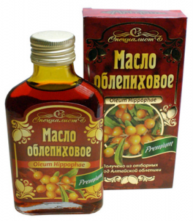 Altajský Rakytníkový olej  extra 100ml