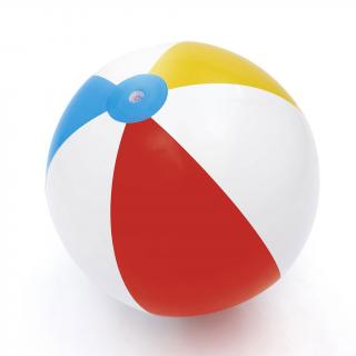 BESTWAY Detský nafukovací plážový balón pruhy PVC 61 cm