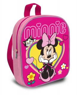 EUROSWAN Detský batôžtek Minnie hearts  Polyester, 24x20x10 cm