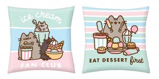 HALANTEX Vankúšik Pusheen sladkosti  Polyester, 40/40 cm