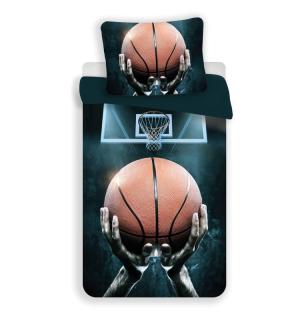 JERRY FABRICS Obliečky Basketball Bavlna 140/200, 70/90 cm
