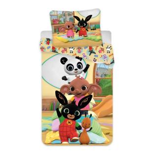 JERRY FABRICS Obliečky Zajačik Bing a kamaráti Bavlna, 140/200, 70/90 cm