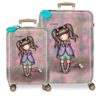 JOUMMABAGS ABS cestovné kufre Santoro Gorjuss A Whispered Key SADA ABS plast, 33 l, 64 l, 55x37x20 cm, 67x45x26 cm