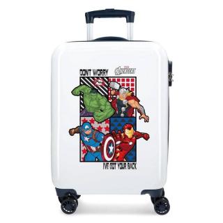 JOUMMABAGS ABS Cestovný kufor All Avengers ABS plast, 55x34x20 cm, objem 33 l