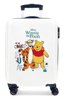JOUMMABAGS ABS Cestovný kufor Macko Pú a Tiger ABS plast, 55x38x20 cm 34 l