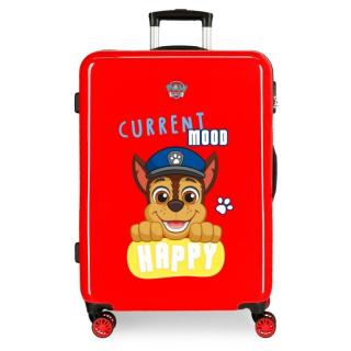 JOUMMABAGS ABS Cestovný kufor Paw Patrol Playful red ABS plast, 68x48x26 cm, objem 70 l