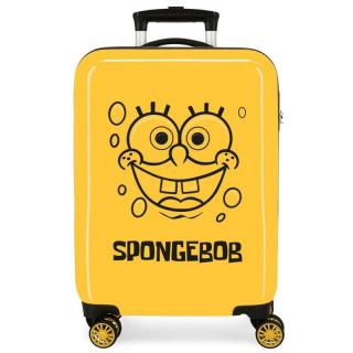JOUMMABAGS ABS Cestovný kufor SpongeBob yellow  ABS plast, 55x38x20 cm, objem 34 l