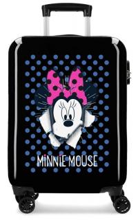 JOUMMABAGS Cestovný kufor ABS Minnie Sunny Day Blue ABS plast, objem 33 l