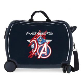 JOUMMABAGS Detský kufrík All Avengers Marino MAXI ABS plast, 50x38x20 cm, objem 34 l