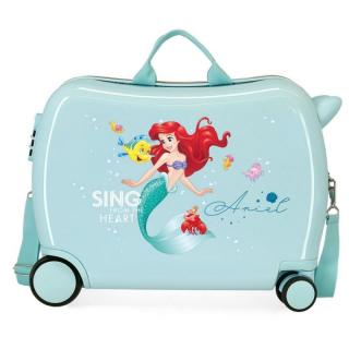 JOUMMABAGS Detský kufrík Ariel Sing MAXI ABS plast, 50x38x20 cm, objem 34 l
