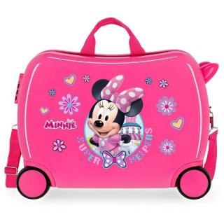 JOUMMABAGS Detský kufrík Minnie Super Helpers MAXI ABS plast, 50x38x20 cm, objem 34 l