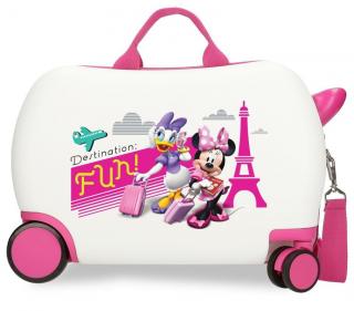 JOUMMABAGS Detský kufrík na kolieskach Minnie a Daisy ABS plast, 45x31x20 cm 24,6 l