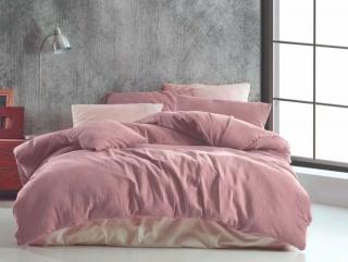 Kvalitex Luxusné Mušelínové obliečky pudrově ružové  Bavlna Mušelín, 140/200 cm, 70/90 cm