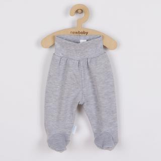 NEW BABY Dojčenské polodupačky Classic II sivé 62 100% Bavlna 62 (3-6m)