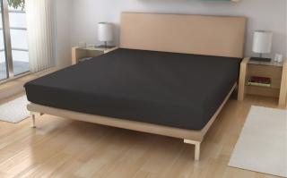 Polášek Jersey plachta Antracitová  Bavlna 150g/m2, 90/200 cm