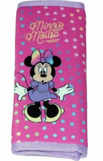 SEVEN Poťah bezpečnostného pásu Minnie bodky polyester, 9x18 cm