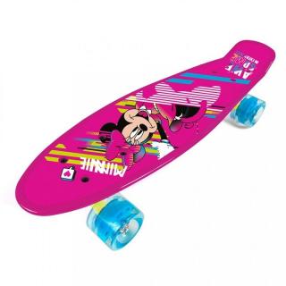 SEVEN Skateboard fishboard Minnie pink PP tvrzený polypropylen, 55x14,5x9,5 cm