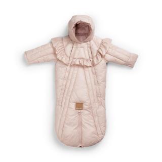 ELODIE Baby overal- kombinéza-  Powder Pink- Elodie Details Veľkosť  0 - 6 m
