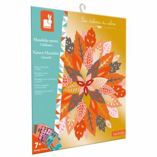Janod Atelier Mini Kreatívna sada Mandala Jesenná príroda - Janod