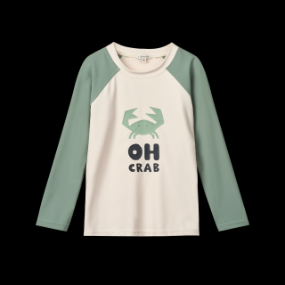 Liewood Detské chlapčenské plavecké tričko Sandy / Peppermint - Liewood Veľkosť  6 - 9 m