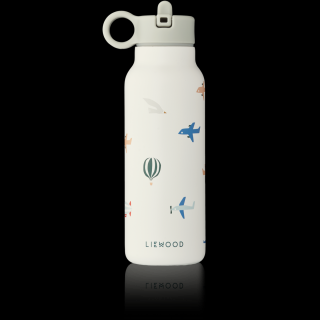 Liewood Nerezová fľaša-termoska Falk Aviator / Ecru 350ml  - Liewood