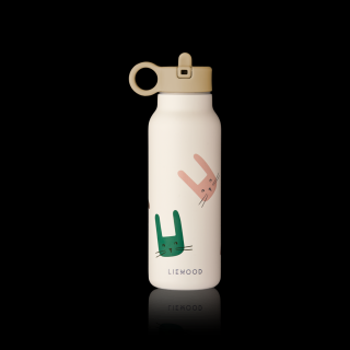 Liewood Nerezová fľaša-termoska Falk Bunny / Sandy mix 350ml  - Liewood