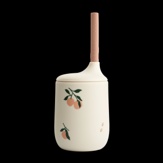 Liewood Pohár so slamkou Ellis peach/sea shell mix - Liewood