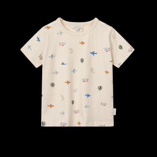 Liewood Tričko s krátkym rukávom Aviator- Liewood Veľkosť  12 - 18 m