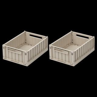 Liewood Úložný box S Weston  Sandy  2ks - Liewood