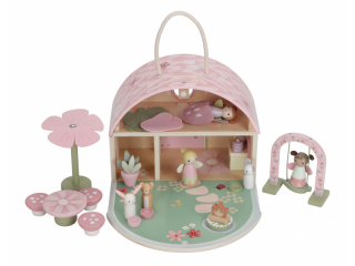Little Dutch Domček pre víly drevený prenosný Fairy Garden - Little Dutch