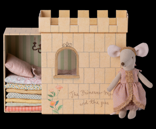 Maileg Princezná na hrášku v hrade Big sister - Maileg
