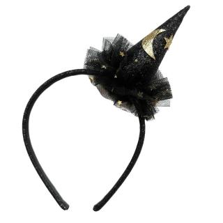 Rockahula Čelenka do vlasov čarodejnícky klobúk halloween - Rockahula