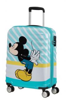 Detský malý  kufor American Tourister WAVEBREAKER DISNEY SPIN.55/20 DISNEY MICKEY BLUE KISS, 36 l 85667-8624