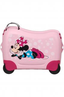 Detský malý  kufor -odrážadlo Samsonite DREAM2GO DISNEY RIDE-ON SUITCASE DISNEY MINNIE GLITTER 145048-7064