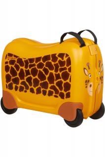 Detský malý kufor - odrážadlo Samsonite DREAM2GO RIDE-ON SUITCASE GIRAFFE G. 145033-9955