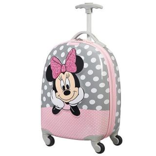 Detský malý kufor Samsonite DISNEY ULTIMATE 2.0 SPIN.46/16 DISNEY MIN.GL. MINNIE GLITTER 106711-7064
